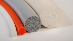 Silicone sponge cord